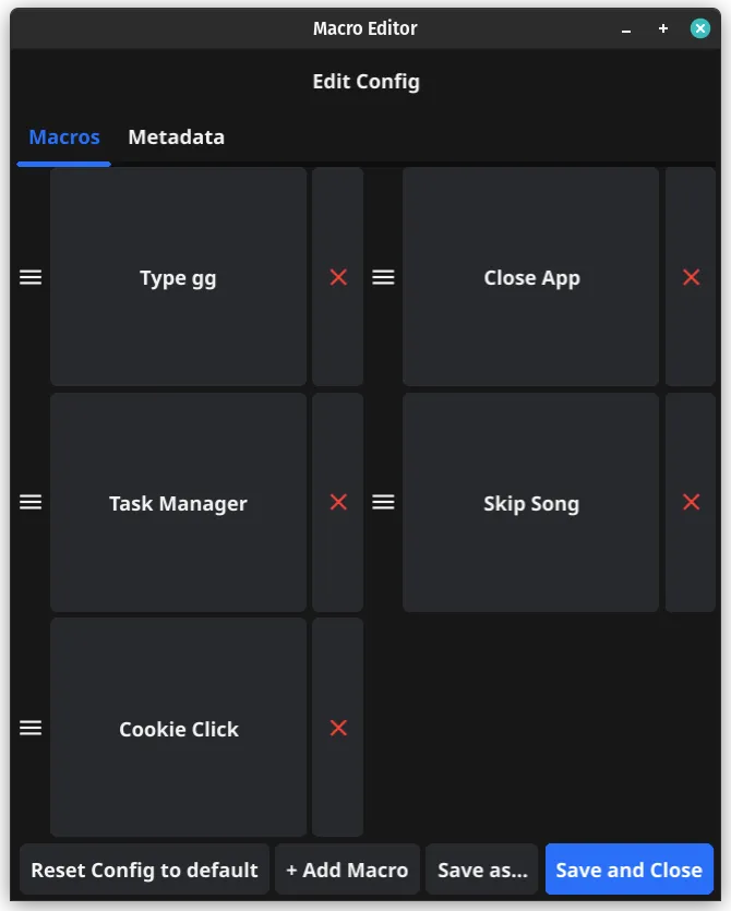 How I Improved my Macro Pad with a Drag-and-Drop Config Editor