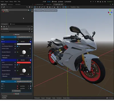 Bike customization in Dank Nooner